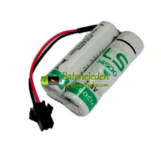 Baterie pro ABB 2xLS14500 Black-Plug [Náhradní baterie]